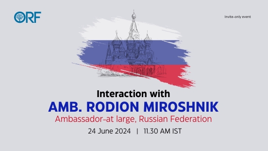 Interaction with the Ambassador-at large, Russian Federation